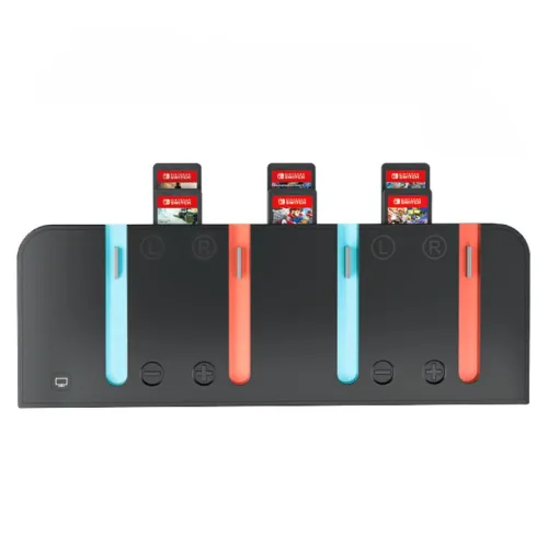 For Switch2 Console Charging Dock NS2 Left and Right Controller Charging Dock Game Cards Storage Base HBS-2826