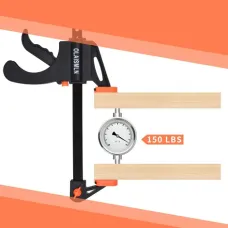 4PCS F-Bar Clamp Woodworking Clamp 4Inch Bar F Clamps Clip Wood Carpenter Tool Grip Quick Ratchet Release Squeeze Woodworking DIY Hand Tool Kit