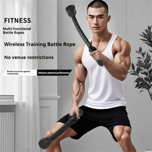 KALOA1 Pair Battle Ropes Weighted Ropes for Working Out Strength Training Workout Gear for Home Outdoor Indoor Rehabilitation Exercise