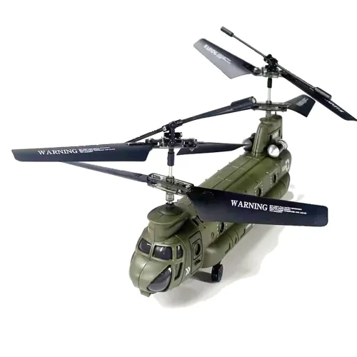 SYMA S026H 2.4G 3CH Dual Propellers Fixed Height Simulation Remote Control Model Helicopter Military Transport RC Helicopter