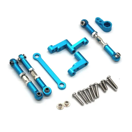 Upgraded Steering Components Steering Rods Servo Arms Servo Rods Accessories For MJX 16207 16208 16209 16210 H16 RC Car Parts