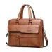 WEIXIER Men's Briefcase Retro Business Casual Laptop Bag Office High Quality PU Leather Handbag Shoulder Messenger Bags