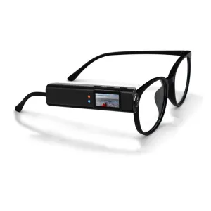 4K Mini FPV Eyeglasses Video Shooting HD Camera WiFi Intelligent Headset Glasses Outdoor Sports Video Sound Recording
