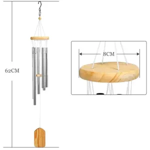 26" Creative Wind Chimes Home Decoration Outdoor Garden Patio Decorative Wind Chimes Birthday Gift