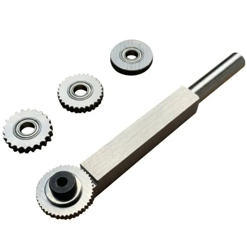 Woodworking Turning Tool High Speed Steel Wood Slot Rolling Cutter Multi-size Slot Pitch Precision Cutting Tool Woodworking Accessories