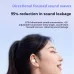 KINYO A20 TWS Earclips Headset Wireless bluetooth Earphone 13mm High-polymer Graphene Diaphragm DT5.0 Directional Transmission Call Noise Cancelling 140H Playback Low Game Delay Open-ear Headphones