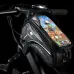 Wolfilist Bike Bag 2L Large Capacity Waterproof With Sun-Visor Rain Cover Phone Holder - Perfect Bicycle Equipment