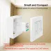 Tuya Smart Wifi Curtain Switch Module 3A Support 1/2 Gang Electric Motor for Roller Blinds Shutters APP Remote Control Compatible with Amazon Alexa & Google Home