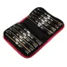 Yunzhong 16Pcs Hex Phillips Screw Nut Flat Screwdriver Tools Box Set with Bag for RC Model