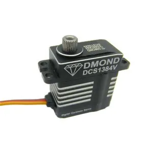 DMOND DCS1384V 13KG 0.06sec 8.4V Metal Gear IP68 Waterproof Digital Coreless RC Servo for Traxxas TRX4M Axial UTB18 RC Car Vehicle Models