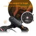XANE110dB Anti-Theft Bicycle Alarm Adjustable Volume Vibration Remote Waterproof Alarm for Motorcycles Electric Vehicle