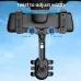 Car Rearview Mirror Bracket Extendable 360 Rotating Multifunctional Phone Mount for Navigation Reverse Mirror Holder