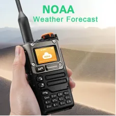 2Pcs Quansheng UV-K58 5W Walkie Talkie Air Band Radio UHF VHF DTMF FM Scrambler NOAA Wireless Frequency Two-Way Handheld Portable Radio