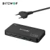 [GaN Tech] Blitzwolf BW-i100 120W 5-Port USB PD Charger 2USB-A+3USB-C PD3.0 QC3.0 AFC FCP SCP PPS PE APPLE Fast Charging Desktop Charging Station EU Plug for iPhone 15 14 13 for Samsung Galaxy Z Flip4 for MacBook Pro for Airpods for Apple Watch