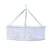Folding Hanging Drying Rack Mesh Dryer with Zippers For Shrimp Fish Fruit Vegetables Herb