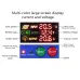 Solar Charge Controller with Versatile 10A/20A/30A Options Multi-color LED Display Built-in Protections Adjustable Voltages for 12V/24V Batteries and Four 5V2A USB Ports for Off-Grid Solar Systems