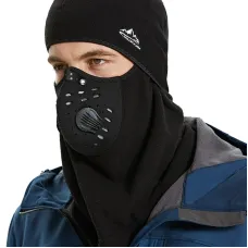 Winter Ski Mask Cycling Cap Fleece Thermal Keep Warm Windproof Cycling Face Mask Balaclava Skiing Fishing Skating Hat Headwear