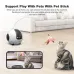 SriHome DH013 4MP HD Smart Pet Camera WiFi Mobile Robot 10000mAh Battery Night Vision Two Way Audio for Monitoring and Playing with Pets