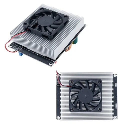 50A High Current Boost Power Module Non-Isolated DC10-30V Adjustable Output Voltage Up to 1500W Reverse Polarity Protection High Efficiency 92-95% Fan Cooling Low Ripple