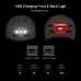 Ultralight Cycling Helmet Bicycle Helmet Electric Scooter Helmet Smart Tail Light Bike for Bicycle Cycling Rock Roller Skating