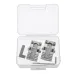 Stainless Steel Universal Key Machine Fixture Clamp Set Precision Key Cutting and Duplicating Tool Ideal for Car Keys and Household Keys Durable and Versatile Locksmith Tool