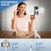 BT12 Selfie Stick Tripod with Filling Light Stainless Steel Phone Selfie Stick bluetooth Remote Control Stable Three-Legged Support for Live Broadcasts Video Shooting