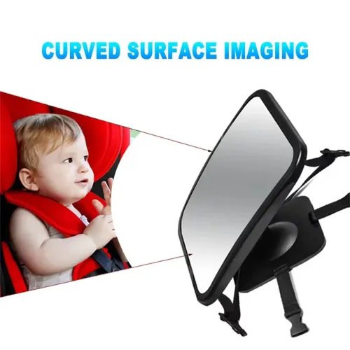 Car Baby Mirror Monitor 360 Rotatable Adjustable Wide Angle Rear Seat Baby Child Safety Mirror