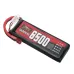 ZOP Power 7.4V 6500mAh 60C 2S LiPo Battery T Plug for RC Car