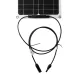 12V 25W Portable Solar Panel with Controller Trickle Battery Charger For Car Van Boat Caravan Camper