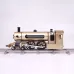 Teching Engine Steam Train Model With Pathway Full Aluminum Alloy Model Gift Collection STEM Toys