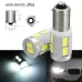 12V 2PCS High Brightness Width Indicator Light Bulb BAX9S H6W 10 SMD White Light LED Car Side Light for BMW 3 Series F30 F31