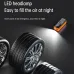 80W Car Tire Inflator Portable Air Compressor 150 PSI Electric Tire Inflator Cordless Tire Pump with Digital LED Display Emergency Light