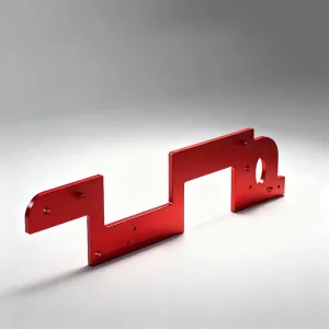 Handle Slotting Mold Arc Aluminum Alloy Cutting Slotting Mold Full Metal Design High Precision 0.05 mm Red Finish Industrial Slotting Tool