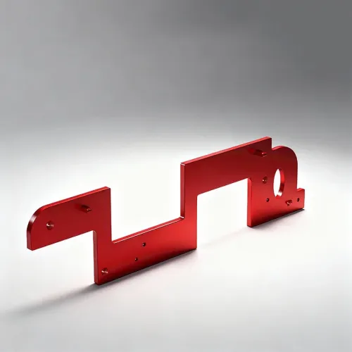 Handle Slotting Mold Arc Aluminum Alloy Cutting Slotting Mold Full Metal Design High Precision 0.05 mm Red Finish Industrial Slotting Tool