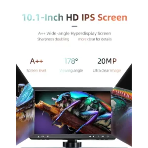 Mustool DM13 10.1 Inch Digital Microscope 1500X 1080P Video 20M Photo Resolution 8 LED Lights Adjustable Screen Type-C Connectivity Live View