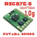 MXO-RACING RXC87E 8CH Super Micro Surface RX Receiver Built-in B-ESC Support FLYSKY AFHDS-2A FUTABA SFHSS FRSKY D8/D16 For 1/64~1/87 Micro RC Racing Car