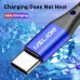USLION 3A Type C High Density Weaving Fast Charging Data Cable For Samsung Galaxy S22 S22 Ultra Galaxy Z Flip 4 For Xiaomi Mi 12T Redmi Note 12 Huawei P50
