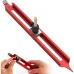 Precise Profile Duplication Tool Contour Gauge Scribe Adjustable Lockable Design Versatile Application 300mm Length