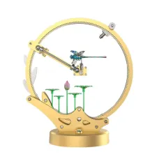 TECHING Flying Dragonfly Sculpture 3D Metal Model DIY Assembly Kit Excellent STEAM Educational Science Discovery Toys Kids Children Gift