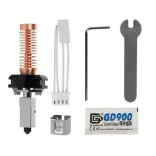 Upgrade Hotend for Flashforge Adventurer 5M / 5M Pro Pinting Head 280 Ceramic Heating Block Kit AD5M Hard Steel Nozzle Hot End