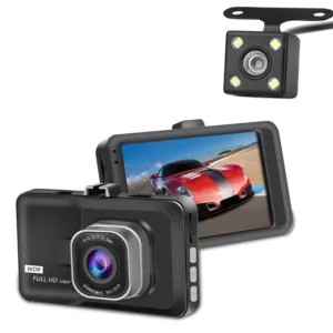 3.0 Inch HD 1080P Dash Cam Recording Video Driving Recorder Reversing Image Parking Monitoring Motion Detection Loop Recording