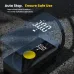 150psi Cordless Electric Air Pump 4000mAh Tire Inflator Portable Air Compressor LCD Digital Display with LED Light for Car Bike Motorcycle Ball