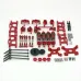 Wltoys 1/14 144001 144010 124019 Upgrade Metal Upgrade Parts With Shock Adapter Set RC Car Parts