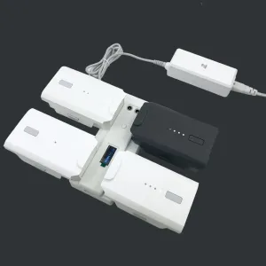 Fsum 4-in-1 Charging Hub Battery Charger Discharger Housekeeper Power Supply Station for FIMI X8 SE 2022 V2 RC Drone Quadcopter