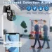 4K 6MP HD Dual-lens WiFi Surveillance Camera 10X Zoom Outdoors Night Vision Human Detection IP66 Waterproof Two-way Audio Monitoring Home Security Cameras