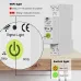 Tuya WiFi Intelligent Circuit Breaker ON OFF Timing Energy Meter Automatic Reclosing Protector with Metering and Prepaid Function Compatible with Alexa and Google Assistant for Voice Control