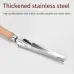 Stainless Steel Multi-functional Drafting Saw Shovel Wooden Handle Grass Cutting Knife Ideal for Gardening and Landscaping