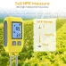 4in1 Soil Tester N/P/K Tester Digital LCD creen  -10 to 80 Temperature Meter High Accuracy Stainless Steel Probe for Gardens Lawns Greenhouses
