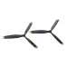 Eachine F4U CORSAIR VMF-217 500mm RC Airplane Spare Parts 3-Blade Propeller Full Set / 3-Blade Propeller
