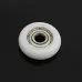 10pcs Nylon Plastic Carbon Steel Bearings Pulley Wheels Embedded Ball Bearings 5*23*7mm